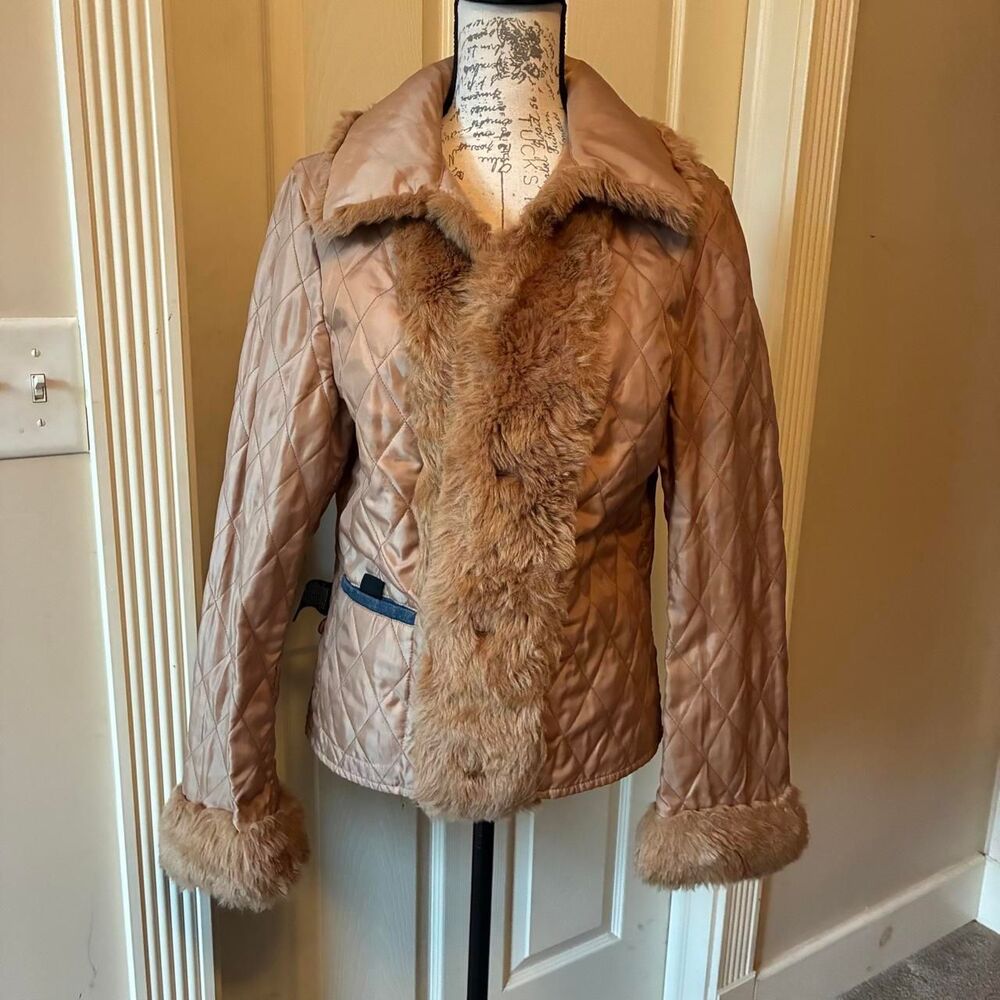Faded-glory Women's Tan and Brown Jacket